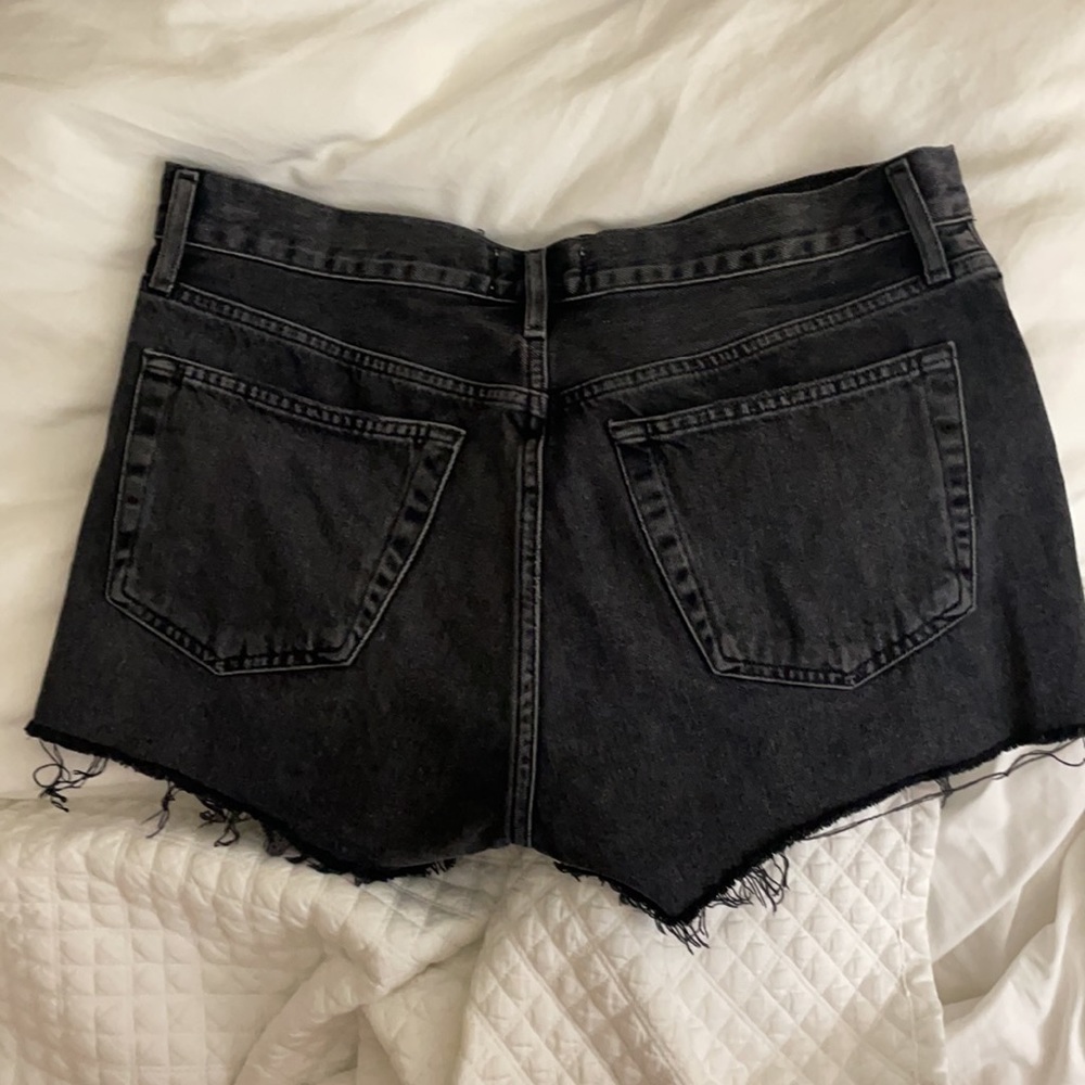 Agolde black denim shorts - Picture 8 of 8